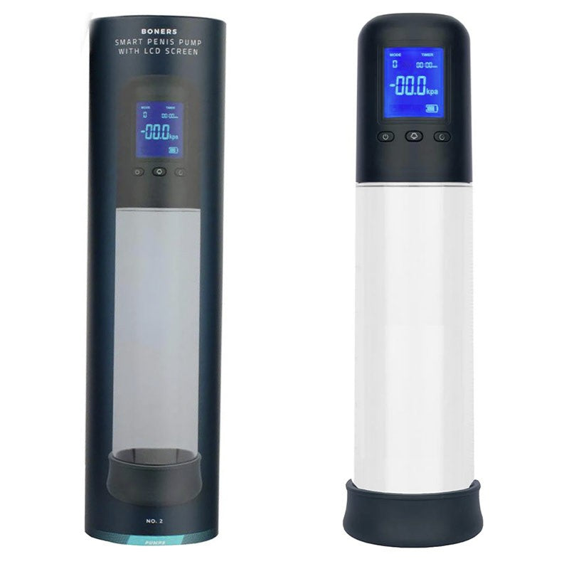 Pompe à pénis automatique avec écran LCD - Boners