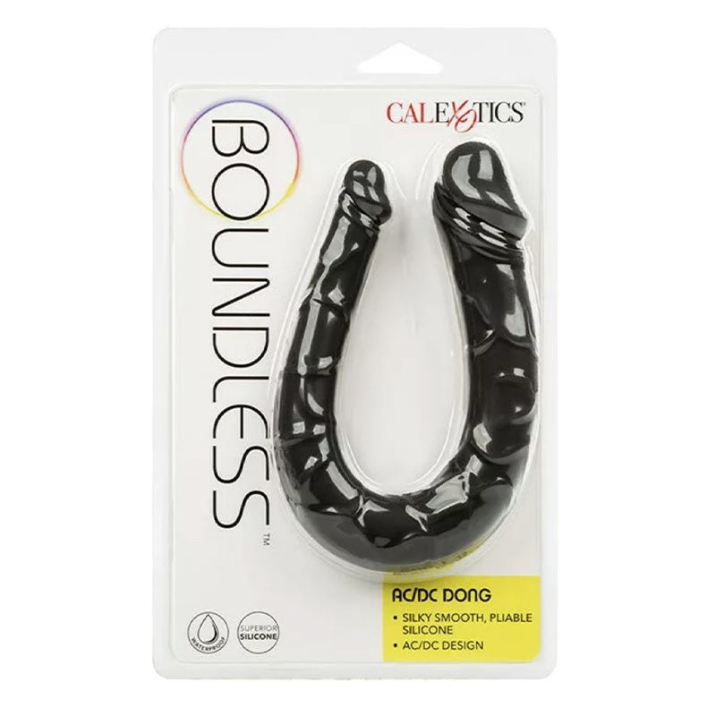 Dildo double pénétration (Noir) - CalExotics Boundless