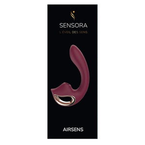 Stimulateur clitoridien et point G Airsens - Sensora