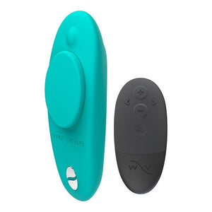 Stimulateur clitoridien vibrant et clipsable We-Vibe Moxie Plus - Turquoise
