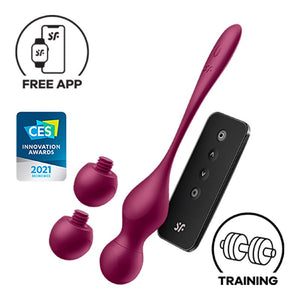 Boules de geisha vibrantes Love Birds Vary - Satisfyer