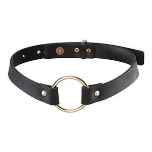 Collier BDSM (noir) - Bijoux Indiscrets Maze