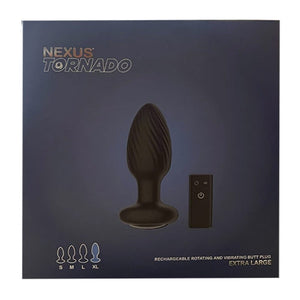 Plug anal vibrant télécommandé (XL) - Nexus Tornado