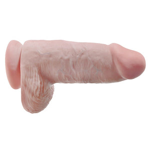Godemichet réaliste avec ventouse (beige) - King Cock Chubby