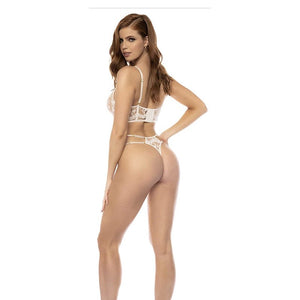Ensemble de lingerie sexy 8833 (Blanc) - Mapalé