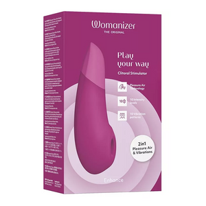 Womanizer Enhance - Stimulateur clitoridien (Magenta)