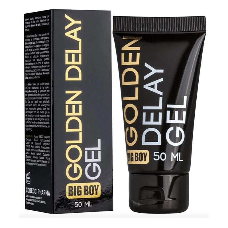 Gel retardant l'éjaculation (50 ml) - Big Boy Golden Delay Gel