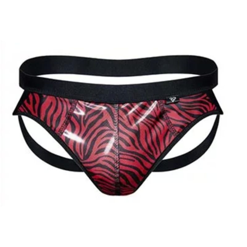 Jockstrap pour homme Patrick (Rouge & Noir) Regnes Fetish Planet