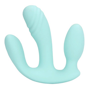 Vibromasseur 3-en-1 - Loveline (Bleu)
