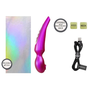 Stimulateur clitoridien Love to Love Pleaser - Iridescent Berry