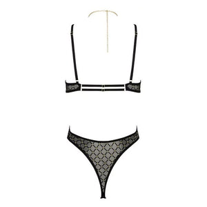 Body sexy (Noir & Or) - Kotek BD101