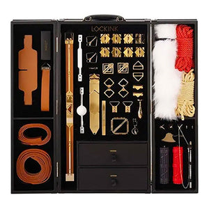 Kit BDSM de luxe 24 pièces - Lockink All-in-1 BDSM Play Kit
