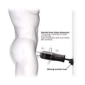 Masturbateur rotatif à va-et-vient - Dorcel Thrust Blow Pro