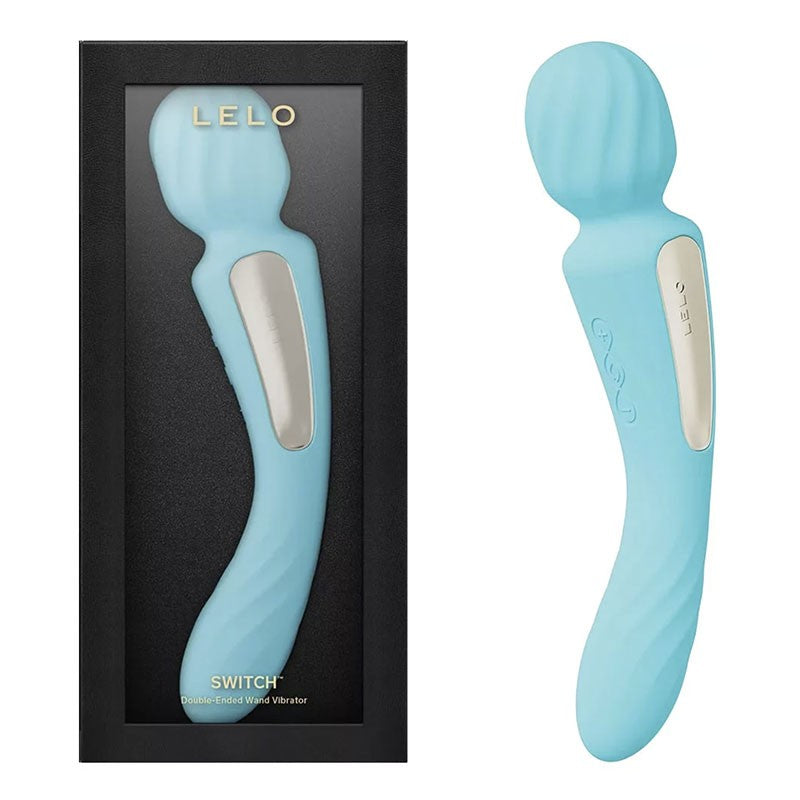 Vibromasseur baguette vibrante - LELO Switch (Turquoise)
