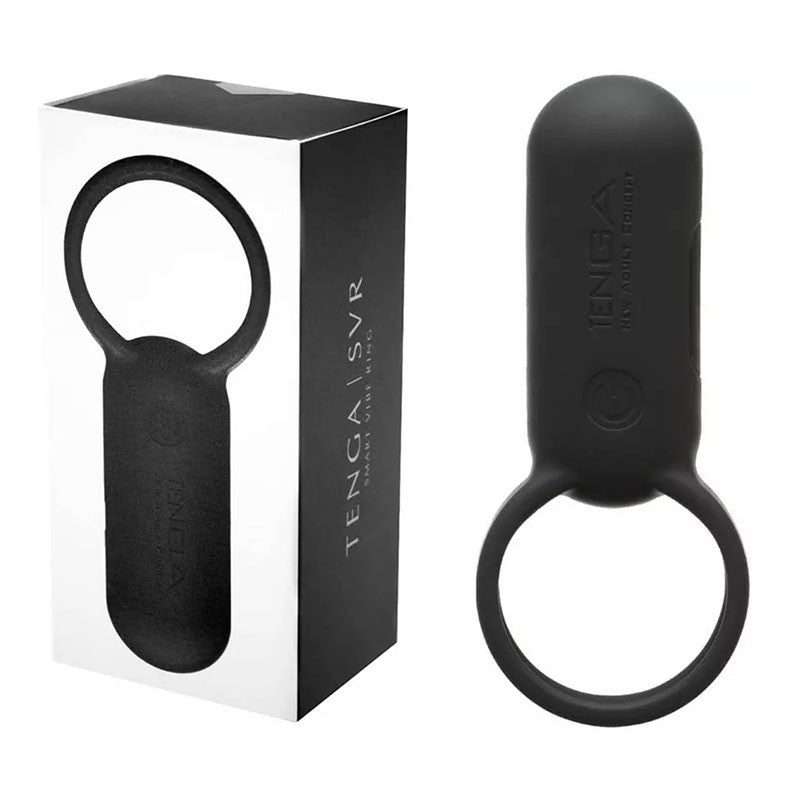 Anneau pénien vibrant - Tenga SVR (Noir)