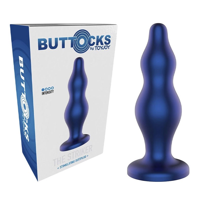 Plug anal à ventouse - ToyJoy Buttocks The Striker
