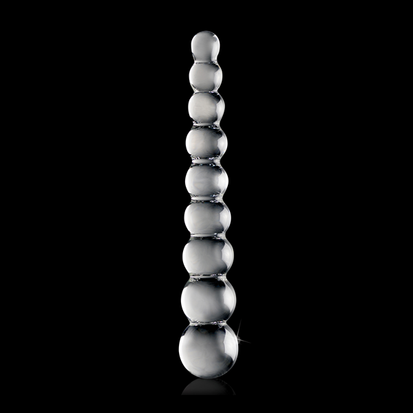 Chapelet anal en verre ICICLES N°2