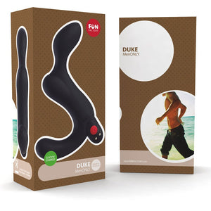 Vibromasseur prostatique Fun Factory Duke Noir