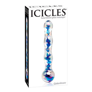 Dildo anal en verre - Icicles N. 8