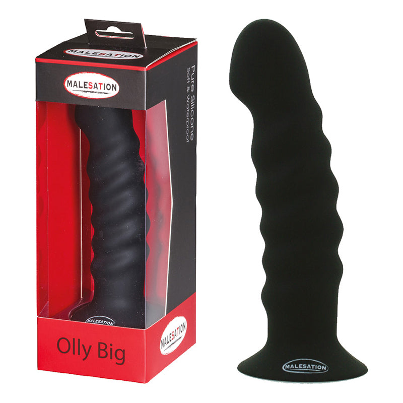 Dildo Rainuré Olly Big - MaleSation 19,5 cm
