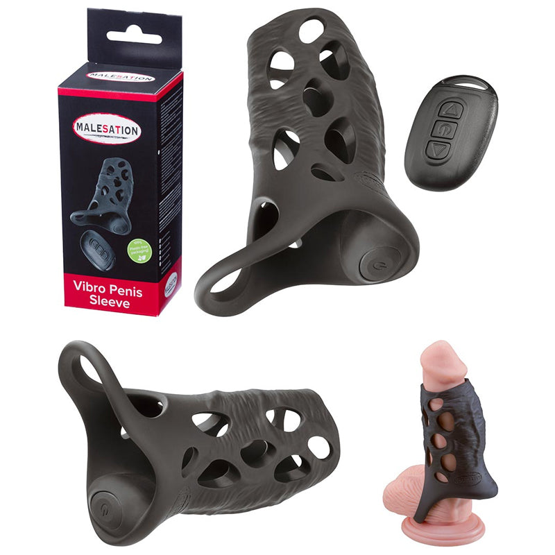 Gaine vibrante télécommandée MaleSation Vibro Sleeve