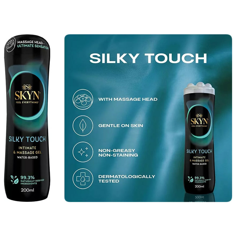 Gel Massage & Lubrifiant Skyn Silky Touch 200ml