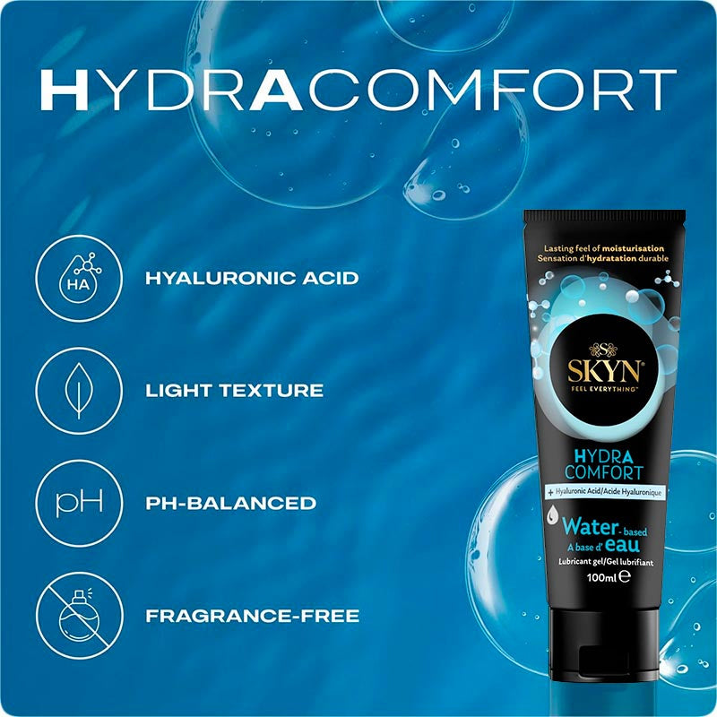 Gel lubrifiant SKYN Hydra Comfort 100 ml - à base d'eau