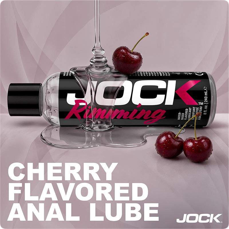 Lubrifiant Aromatisé Cerise Jock Rimming 240ml
