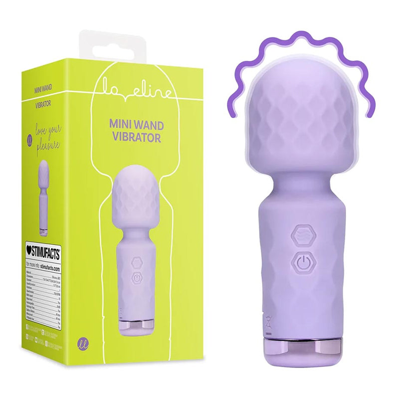 Loveline Mini Wand Lilac - Compact Vibrator