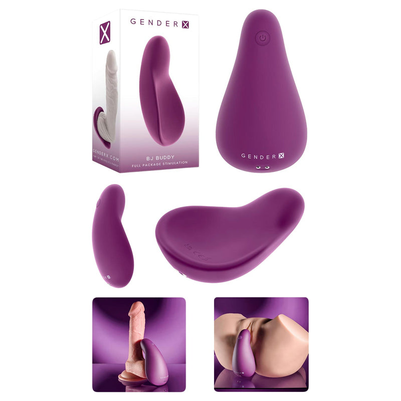 Stimulateur vibrant Gender X BJ Buddy Magenta