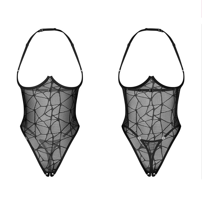 Teddy ouvert Olianna noir Obsessive
