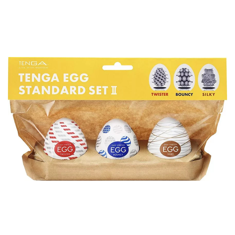 Tenga Egg Standard Assortiment 2 - Pack de 3 œufs
