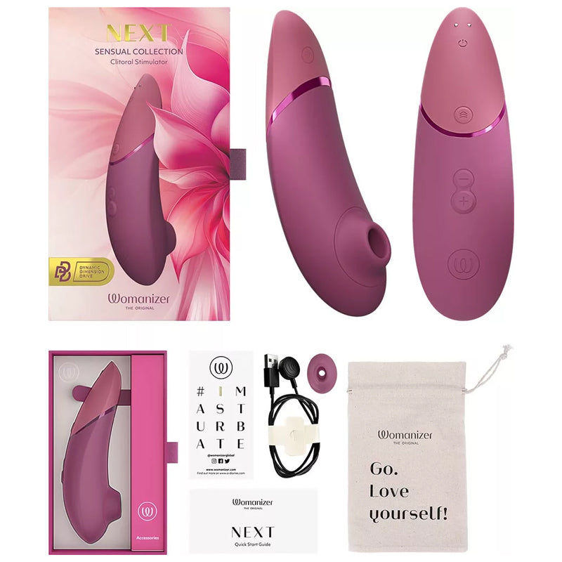 Womanizer Next Rose Foncé - Stimulateur clitoridien