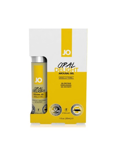 Intimate Gel for Oral Sex Delight Vanilla Thrill - System JO Intimate Gel for Oral Sex Delight Vanilla Thrill - System JO