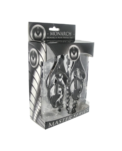 Schmetterling Nippelklammern mit Kette Monarch - Master Series