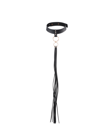 Collier de soumission Maze Tassel Chocker Noir - Bijoux Indiscrets Collier de soumission Maze Tassel Chocker Noir - Bijoux Indiscrets