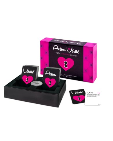 Action ou vérité (couples Edition) - Jeu coquin pour adultes Action ou vérité (couples Edition) - Jeu coquin pour adultes