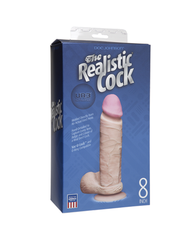 Dildo con ventosa Realistic Cock 8 - Doc Johnson