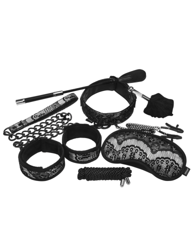 Kit BDSM Pleasure Set 4 Pcs Violet - X-play Kit BDSM Pleasure Set 4 Pcs Violet - X-play