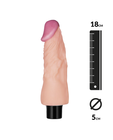 Realistischer Vibrator (18 cm) Softee 7"