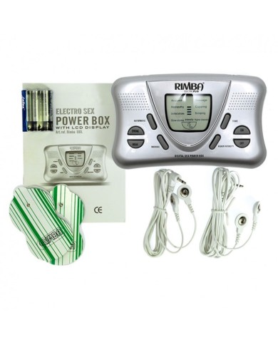 Electro Sex Powerbox Set con display LCD - Rimba Electro Sex Powerbox Set con display LCD - Rimba