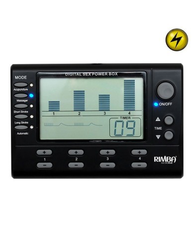 Electro Sex Powerbox set with LCD display - Rimba