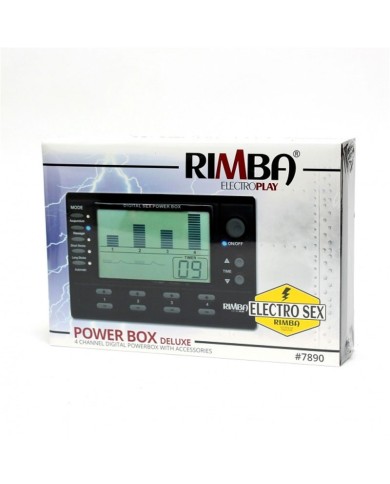 Electro Sex Powerbox set with LCD display - Rimba