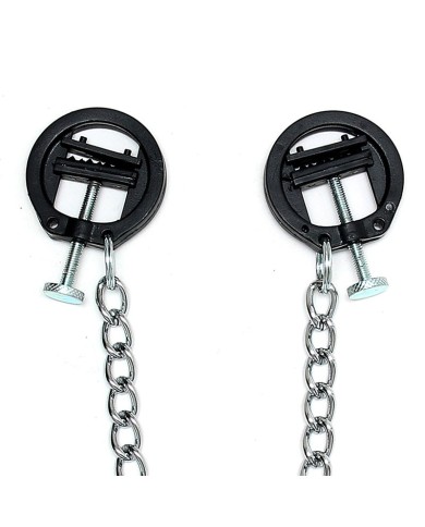 Nipple clamps with chain - Rimba
