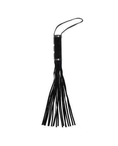Martinet BDSM en Daim Noir - Rimba Martinet BDSM en Daim Noir - Rimba