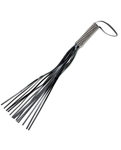 BDSM Peitsche aus split Leder (68 cm) - Rimba