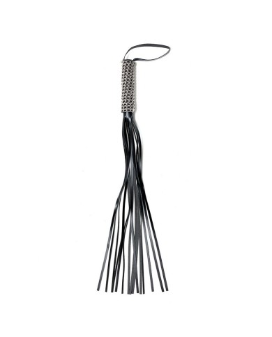 BDSM Peitsche aus split Leder (68 cm) - Rimba