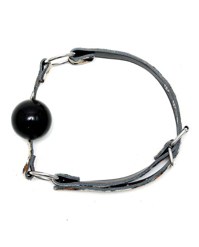 Bâillon Boule en silicone Ø 4.4 cm Léopard - Rimba