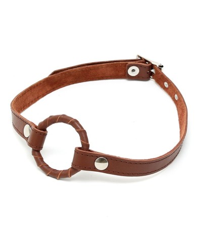 Ball Gag mit O Ring Ø 5 cm Schwarz - Rimba