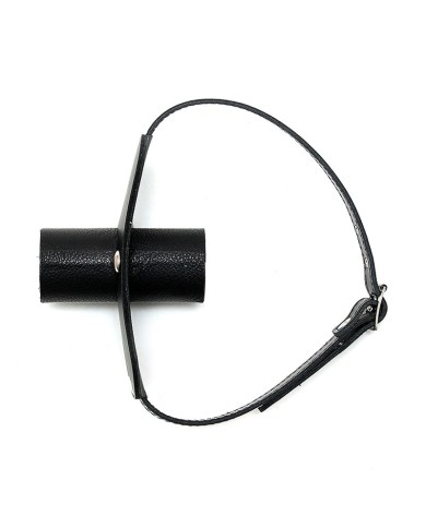 Ball Gag with urine tube Ø 40 mm - Rimba
